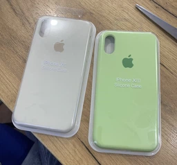 Чехол-накладка Silicone case для IPhone X/Xs Black чёрный фото от покупателей 1