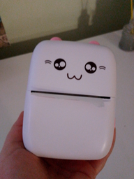 Портативний термопринтер JETIX Mini printer Pink з набором термопаперу (5 рулонів)