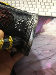 Кружка NoName Бокал 3D Нержавеющая Сталь Игра Престолов Game Of Thrones Winter Coming 400 мл Серебристый с синим фото от покупателей 3