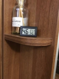 Цифровой гигрометр и термометр с ЖК дисплеем 2в1 -50 ~ 70° C (чёрный)