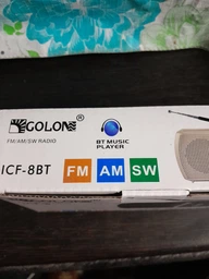 Кишеньковий портативний всехвильовий акумуляторний FM-радіоприймач Golon ICF 8 з USB та bluetooth фото від покупців 2