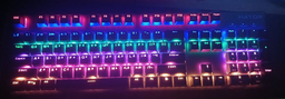 Клавиатура проводная Hator Starfall Rainbow Origin Red (HTK-608-BBG)