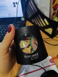 Чинка автоматична BuroMax настільна з контейнером + запасне лезо (BM.4796) фото від покупців 9