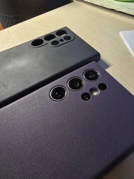 Чехол Samsung Vegan Leather Case GP-FPS928HCAVW для Samsung Galaxy S24 Ultra Dark Purple (6974994161259) фото от покупателей 3