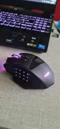 Миша бездротова ігрова з акумулятором та підсвічуванням 2.4 gHz E-YOOSO X33 Black