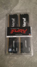Оперативна пам’ять Kingston Fury DDR4-3200 16384MB PC4-25600 (Kit of 2x8192) Beast Black (KF432C16BBK2/16) фото від покупців 2