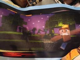Игровая поверхность Minecraft Night Forest 300*700 3мм