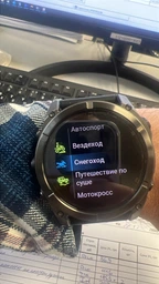 Смарт-часы GARMIN Fenix 8 47mm AMOLED Sapphire Titanium w. Spark Orange/Graphite Silicone Band (010-02904-10/11) фото от покупателей 3