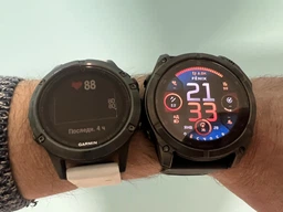 Смарт-часы GARMIN Fenix 8 47mm AMOLED Sapphire Titanium w. Spark Orange/Graphite Silicone Band (010-02904-10/11) фото от покупателей 1