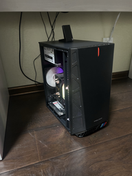 Корпус Prologix E112 Tempered Glass Black фото от покупателей 3