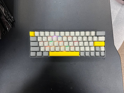 Клавиатура механическая беспроводная EPOMAKER EP64 60% Mulan Switch Hot-Swap RGB UA Wireless/Bluetooth/USB White (EP64-W-M)