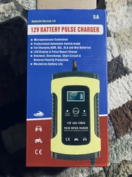 Зарядний пристрій для автомобільного акумулятора Foxsur 12 V 5A KL12V5A