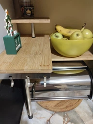 Угловая полка 5five Simply Smart для кухни из бамбукового дерева (3560238545607) фото от покупателей 1