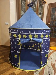 Дитячий ігровий намет Шатер 135 см Синій (902SHDTSPLTKC4) TIN66 фото від покупців 9