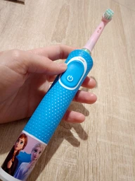 Насадки для Oral B электрической зубной щетки детские с мягкой щетиной eb10-x для орал би 4 штуки фото от покупателей 6