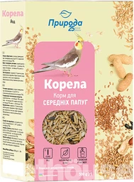 Корм для средних попугаев Природа «Нимфа» 500 г