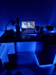 Умная светодиодная LED лента гирлянда Smart RGB 5050 с Bluetooth приложением + пульт. Комплект 5 метров водостойкий работает от USB и Powerbank (Павербанка) черная фото от покупателей 1