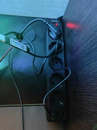Сетевой фильтр-удлинитель RZTK Power Strip 5+3 USB-A White (PS-5A/W) 2 м фото от покупателей 1