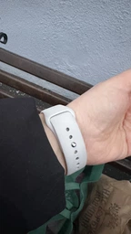 Силіконовий спортивний ремінець Fruct Sport Band для Apple Watch 38/40/41/42 mm (M/L) (17.5-21.5 см) Sky Blue фото від покупців 4