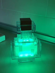 Ночник Майнкрафт светильник зелье Minecraft игрушка LED колба на аккумуляторе лампа на 8 цветов фото от покупателей 2