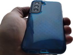 Чехол противоударный Tech21 Evo Check для Samsung Galaxy S22 (S901) Blue T21-9408