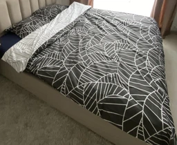 Ковдра Sleepingg всесезонна євро 200x220 см антиалергенне волокно Біла стьобана (4820227283194)