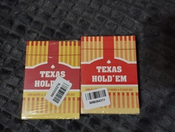 Карты игральные Duke Texas Hold'em, пластик, 54 листа 9.3х6.6х1.8 см Синие (DN30766BL) фото от покупателей 5