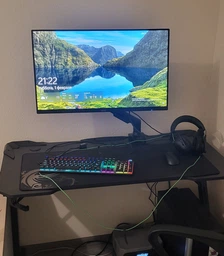 Стіл ігровий XTRIKE ME DK-02 Gaming Desk Black 110x60x74мм