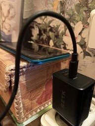 Зарядний пристрій RZTK GaN2 65W 2 USB-C (PD3.0) + кабель USB-C 100W Black фото від покупців 17