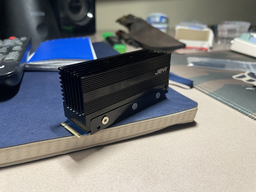 Радиатор охлаждения SSD M.2 2280 + термопрокладки Jeyi iGlacier