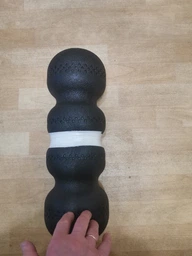 Масажний ролик EasyFit SlateShaper 45 см чорний фото від покупців 5
