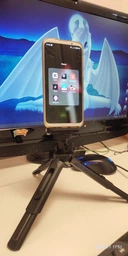 Штатив трипод Tripod Support держатель для телефона смартфона настольный для кольцевой лампы (TRD-8472)