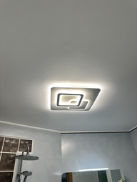 Люстра светодиодная потолочная LUMINARIA ISLAND КВАДРАТ 70W S 460/460 ON/OFF WHITE 220V IP20