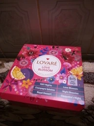 Чорний чай Lovare Love Blossom Розквіт Любові в пакетиках 90шт фото от покупателей 3
