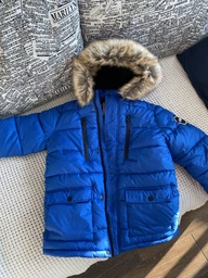 Детская зимняя стеганая куртка для мальчика Minoti 19coat51 41108JNR 92-98 см Серая (5063025303780) фото от покупателей 3