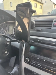 Держатель для телефона в машину Baseus Stable Gravitational Car Mount Air Outlet (4.7"&nbsp;- 6.7"). Black фото от покупателей 4