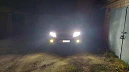 Комплект ламп MLux LED - BLACK Line H4/H19, 55 Вт, 4300°К (125413264) фото от покупателей 2