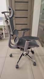 Офісне крісло Mealux S4 Air Grey (арт. HF-S4 M/G) фото від покупців 5