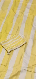 Рушник 160х80 см із Мікрофібри для занять спортом та туризму у мішечку – Жовто-біле смугасте у чохлі фото від покупців 1
