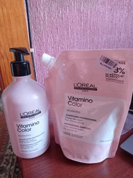 Профессиональный шампунь L'Oreal Paris Professionnel Serie Expert Vitamino Color Refill для защиты и сохранения цвета окрашенных волос 500 мл (3474637242190) фото от покупателей 1