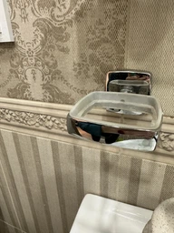 Мильниця AQUAVITA Plasa, 87008А квадратна, скло
