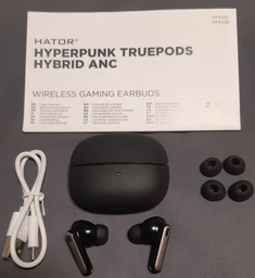 Наушники Hator Hyrerpunk Truepods Hybrid ANC Black (HTA431) фото от покупателей 10
