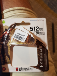 Карта памяти Kingston MicroSDXC 512GB Canvas Go! Plus Class 10 UHS-I U3 V30 A2 + SD-адаптер (SDCG3/512GB) фото от покупателей 1