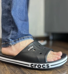Шльопанці Crocs Bayaband Slide Slate Grey M8W10-41/42-26 см 2053924