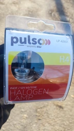 Галогеновые автомобильные лампы Pulso Н4 P43t 5500K 60/55 Вт 12 В 2 шт Белые (LP-42651) фото от покупателей 1