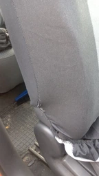 Авто чехлы Daewoo Nubira (1997-2008) Pok-ter Classic Plus с красной вставкой фото от покупателей 5