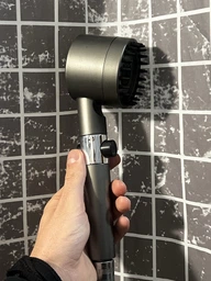 Набор Душевая насадка массажная лейка для душа Turbocharged shower head PRO 4 в 1 силиконовые массажные шипы 3 режима подачи воды окошко для контоля загрязнения + 6 фильтров для воды фото от покупателей 5