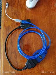 Автосканер USB KKL VAG COM 409.1 чип FTDI диагностический адаптер