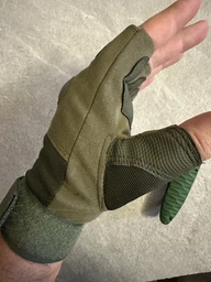 Перчатки беспалые Combat XL фото от покупателей 2