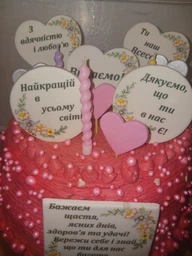Фігурки з цукрової мастики на торт набір для Неї для Мамы